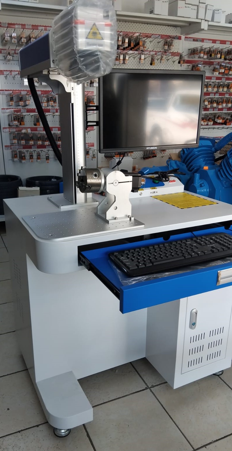 LEAPION LM-100D Fiber Laser Marking Machine 100x100mm 100Kw